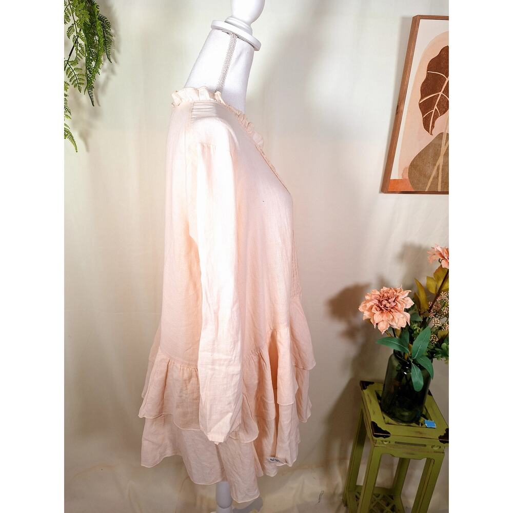 JP and Mattie Women's Tunic Top Light Pink Large - Picture 4 of 7